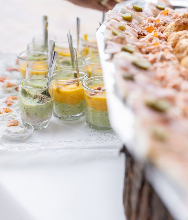 buffet pour vos évènements au château